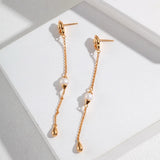 Eternal Pearl Drop Earrings