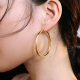 Dainty Gold Hoops