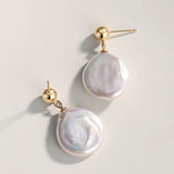 Luna Disc Earrings