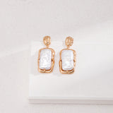 Pearl Reflection Earrings