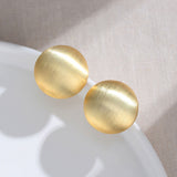 Matte Gold Studs