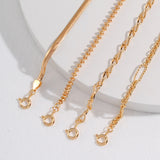 18k gold necklace comparison