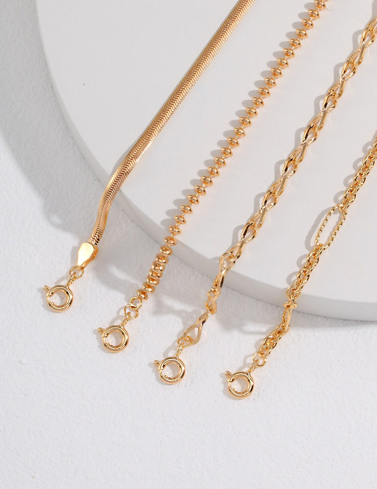 18k gold necklace comparison