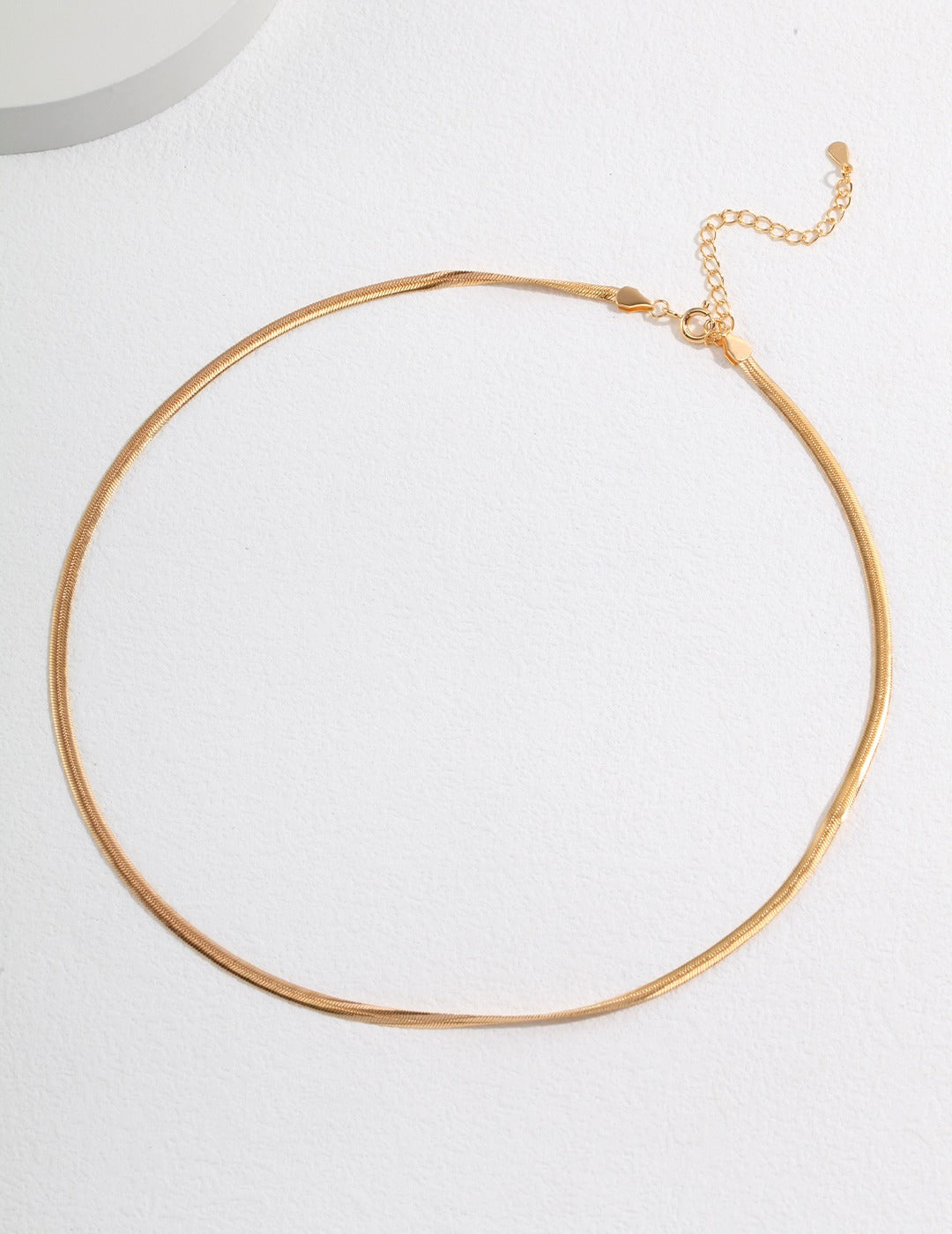 bold gold strand necklace apelila jewelry