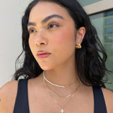 Bold Gold Strand Necklace