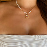 Gilded Love Necklace