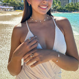 Gold and Pearl Strand Necklace