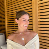 Pearl and Gold Bead Necklace