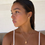 Gold Bean Studs