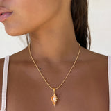 Golden Conch Necklace
