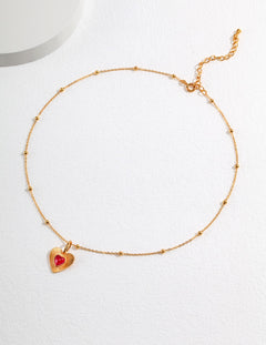 heartfire necklace apelila jewelry