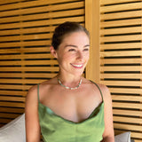 Lush Olive Pearl Necklace