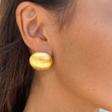Matte Gold Studs