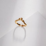 18k gold galaxy glimmer ring apelila jewelry