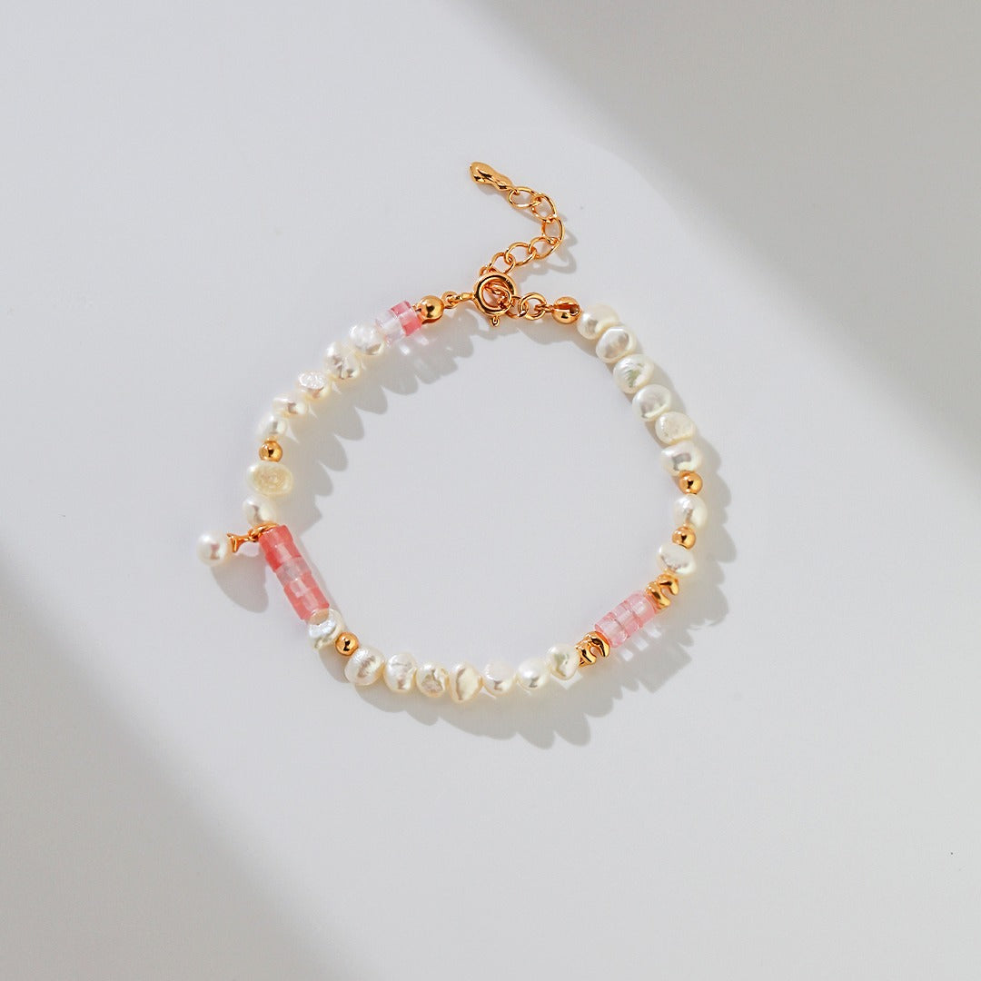 blush pearl bracelet