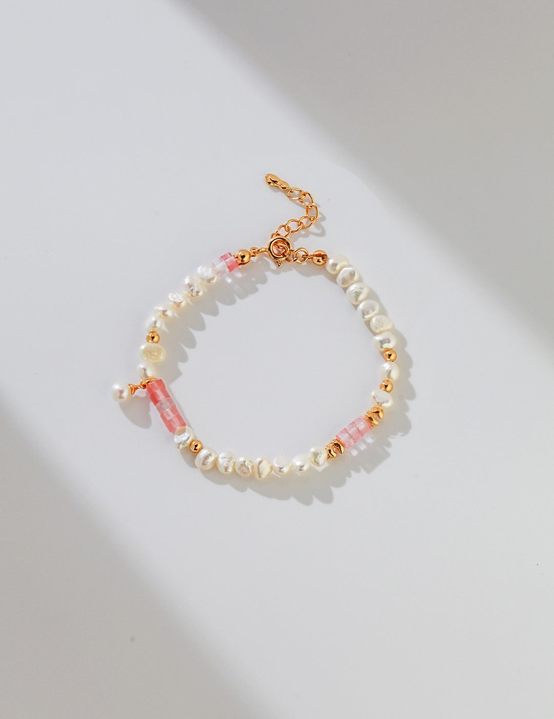 blush pearl bracelet