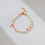 blush pearl bracelet