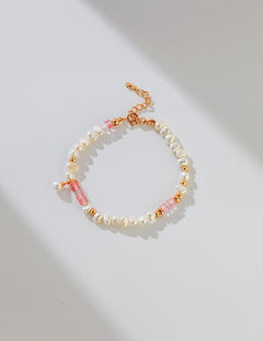 blush pearl bracelet