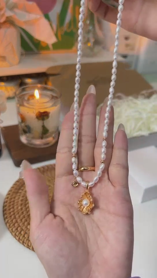 golden tide necklace unboxing