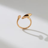 18k gold ring aurum angle