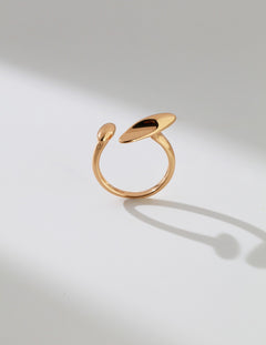 18k gold ring aurum angle
