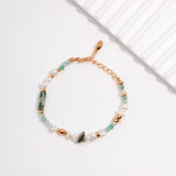 Green Oasis Pearl Bracelet
