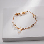 pearl and gold bracelet apelila jewelry