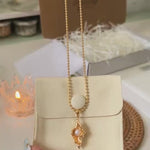 golden conch necklace unboxing video