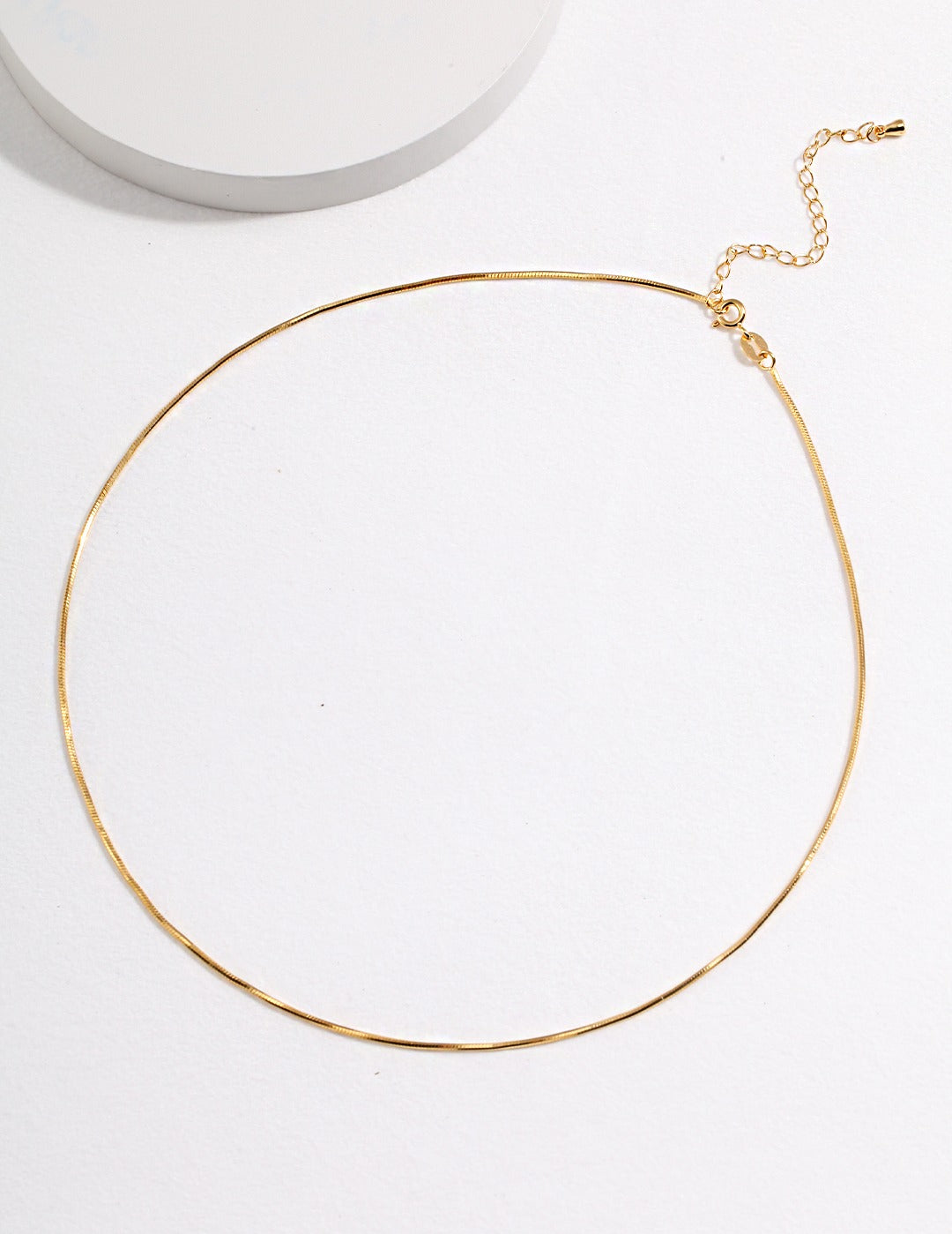 gold strand necklace apelila jewelry