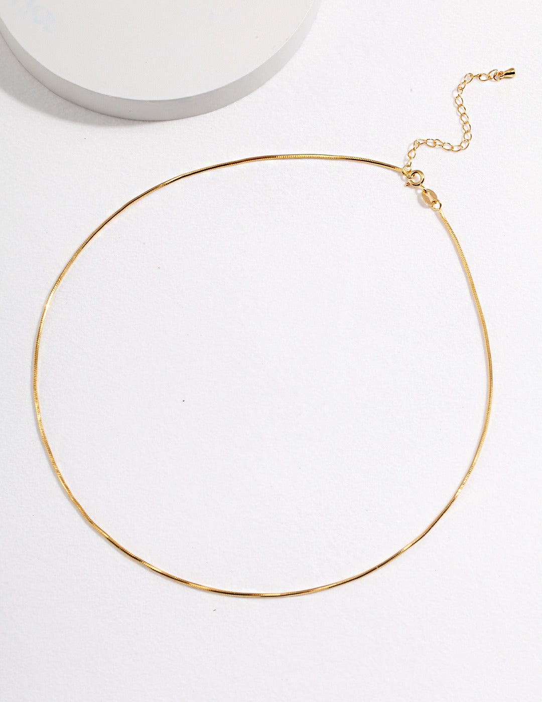 gold strand necklace apelila jewelry